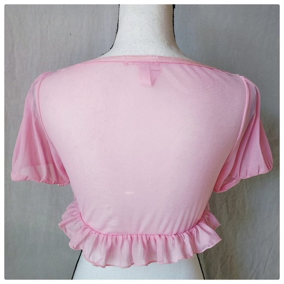 Dolls Kill Sugar Thrillz Feeling Thorny Bra Top - Picture 7 of 10